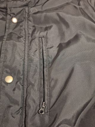 Abrigo/cazadora Negra Talla 58 Hombre