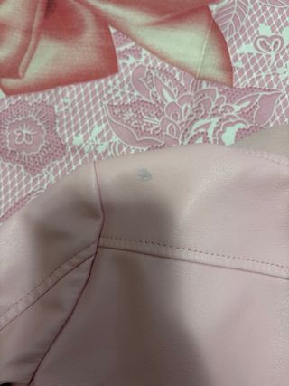 Giacca bomber rosa bimba