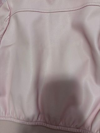 Giacca bomber rosa bimba