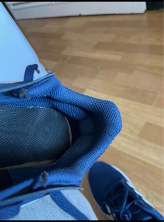 Zapatillas Adidas Azul y Blanco