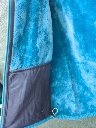 Ternua Softshell Kustak Azul Mujer XS