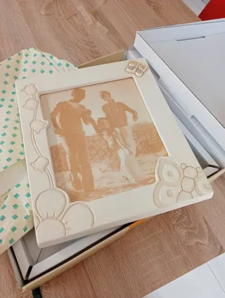 Portafoto in ceramica maxi Elegance "Thun"