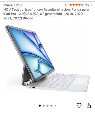 Teclado din abrir HOU Negro Retroiluminado LED