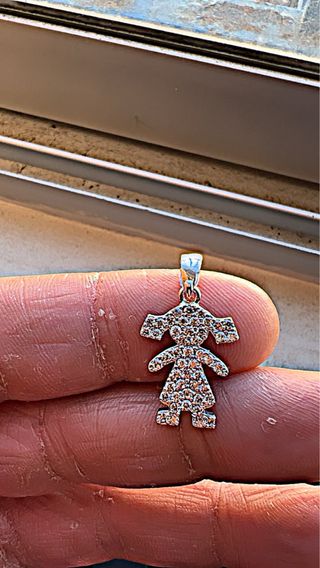 Colgante Plata 925 Diseño Niña