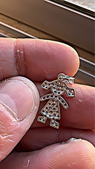 Colgante Plata 925 Diseño Niña