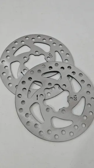 2 Discos de Freno para Patinete 120mm
