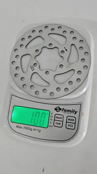 2 Discos de Freno para Patinete 120mm