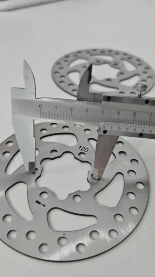 2 Discos de Freno para Patinete 120mm