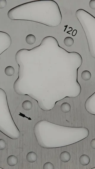 2 Discos de Freno para Patinete 120mm