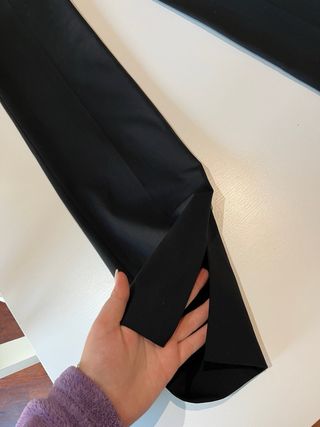 Pantalones Massimo Dutti Negro Talla 36