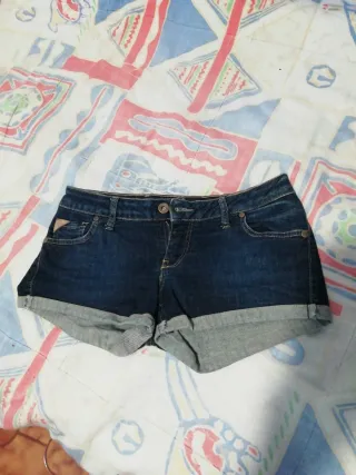 Pantalón corto vaquero SYSTEMACTION mujer