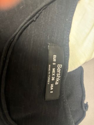 Lote 2 Camisetas Bershka Manga Corta Talla M