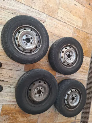 Llantas y neumáticos Peugeot Boxer. Jumper. Ducato