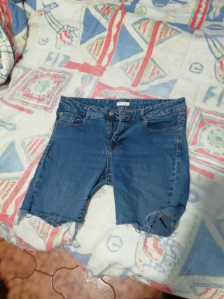 Pantalón vaquero corto mujer