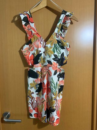 Mono corto falda pantalones estampado floral