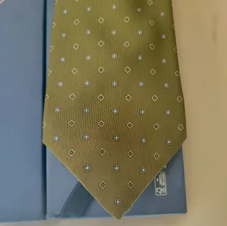 Cravatta E. Marinella verde oliva