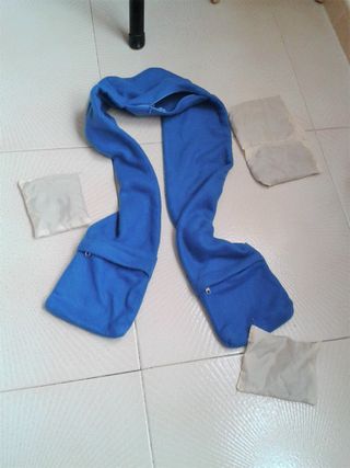 REB Bufanda calor DOLORES cervicales lumbago