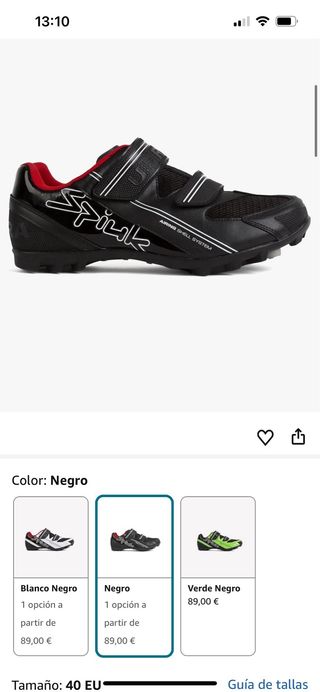 Zapatillas Spiuk Uhra MTB 44