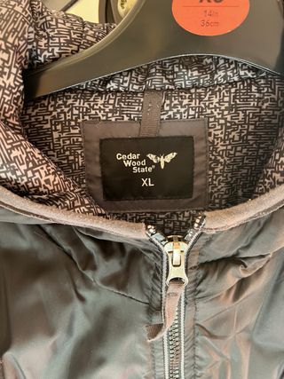 Chaqueta Negra Talla XL César