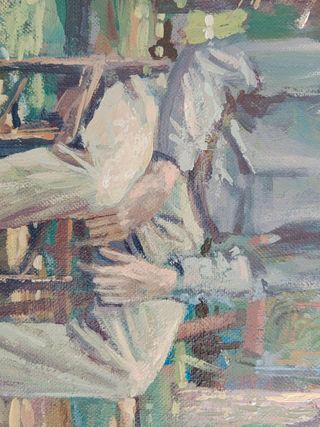 Quadri dipinti. Arte decorazione.