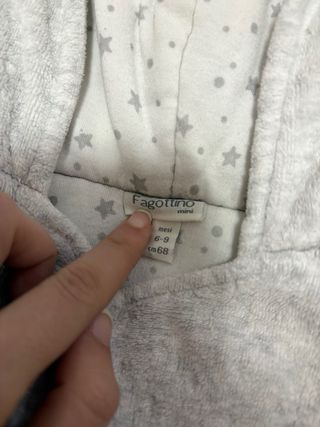 Giubbino bimbo con cappuccio e gufetto