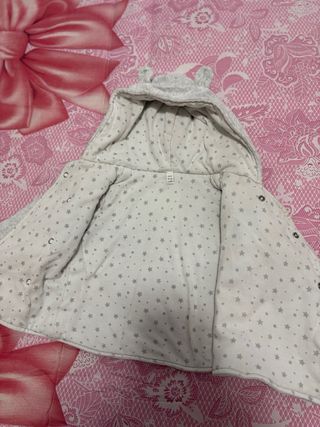 Giubbino bimbo con cappuccio e gufetto