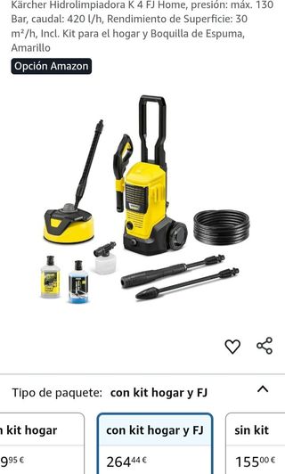 Kärcher K 4 FJ Home Hidrolimpiadora