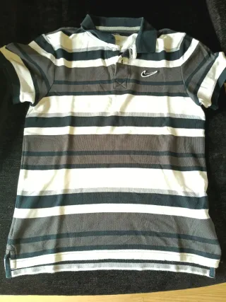 Camiseta Hollister Talla S Beige