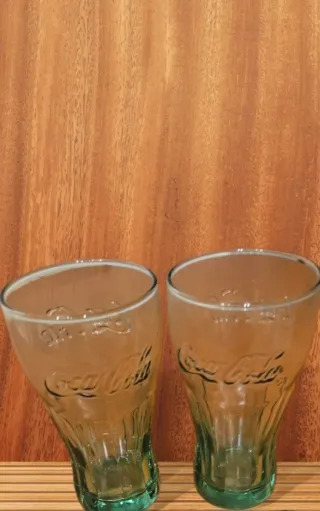 Bicchieri Coca-Cola in vetro