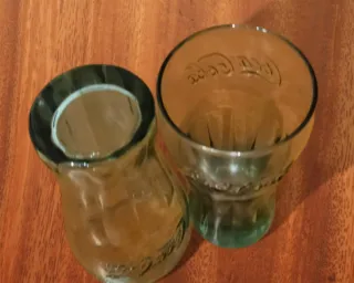 Bicchieri Coca-Cola in vetro