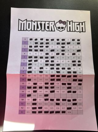 Cromos Monster High 2025