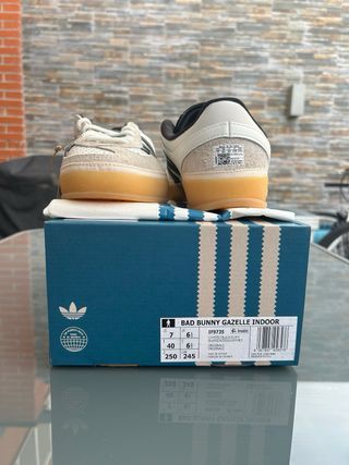 Adidas Gazelle x Bad Bunny Benito Beige/Blanco