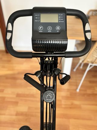 Bicicleta Estática Plegable + Cintas Resistencia