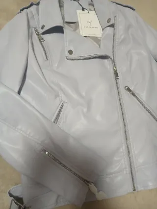 Chaqueta Biker MAS FASHION Azul