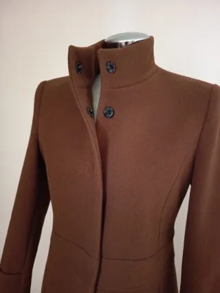Cappotto donna marrone elegante