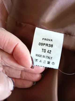 Cappotto donna marrone elegante