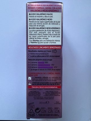 L'Oréal Revitalift Filler Sérum Antiarrugas