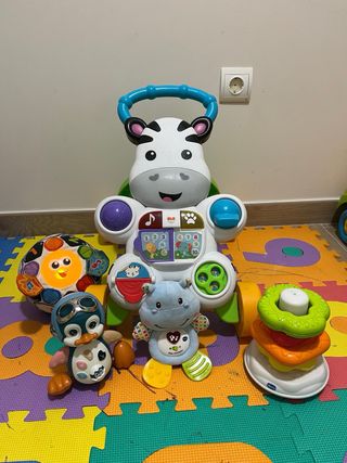 Lote juguetes bebé con luz y sonido