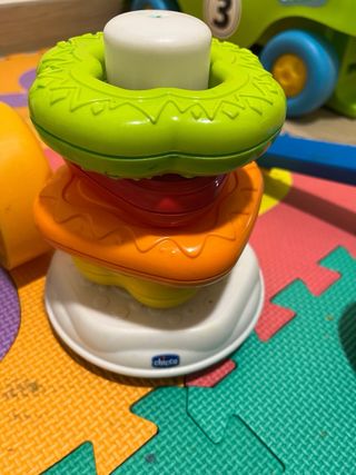 Lote juguetes bebé con luz y sonido