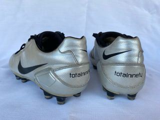 Botas Nike Total 90 Shoot II FG Plata/Amarillo