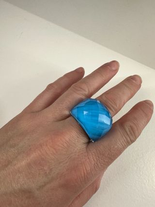 Anillo Swarovski Talla 52 Azul