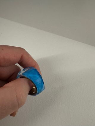 Anillo Swarovski Talla 52 Azul