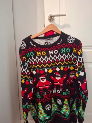 Jersey Navideño LIVERGY Negro Multicolor