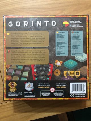 Juego de mesa Gorinto
