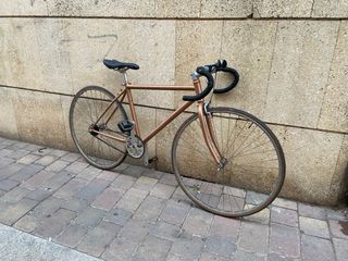 Bicicleta Fixie Color Cobre