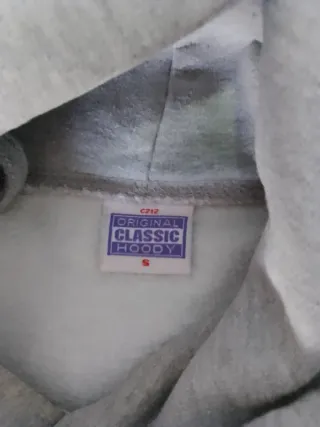 Sudadera LONDON ENGLAND Talla S Gris