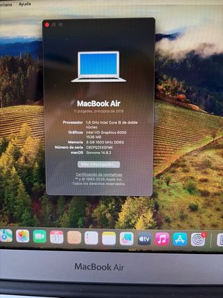 MacBook Air 11 Plata