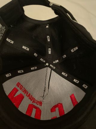 Gorra DSQUARED2 ICON Negra