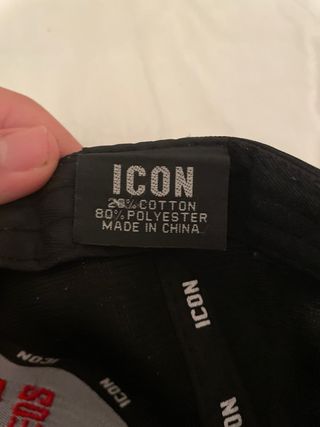 Gorra DSQUARED2 ICON Negra