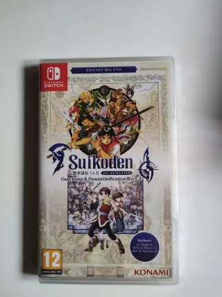 Suikoden I & II HD Remaster Switch Edición Día Uno